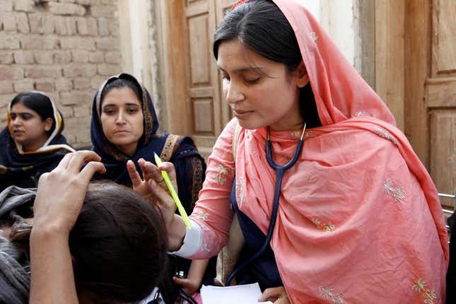 Polio eradication needs willing volunteers.
