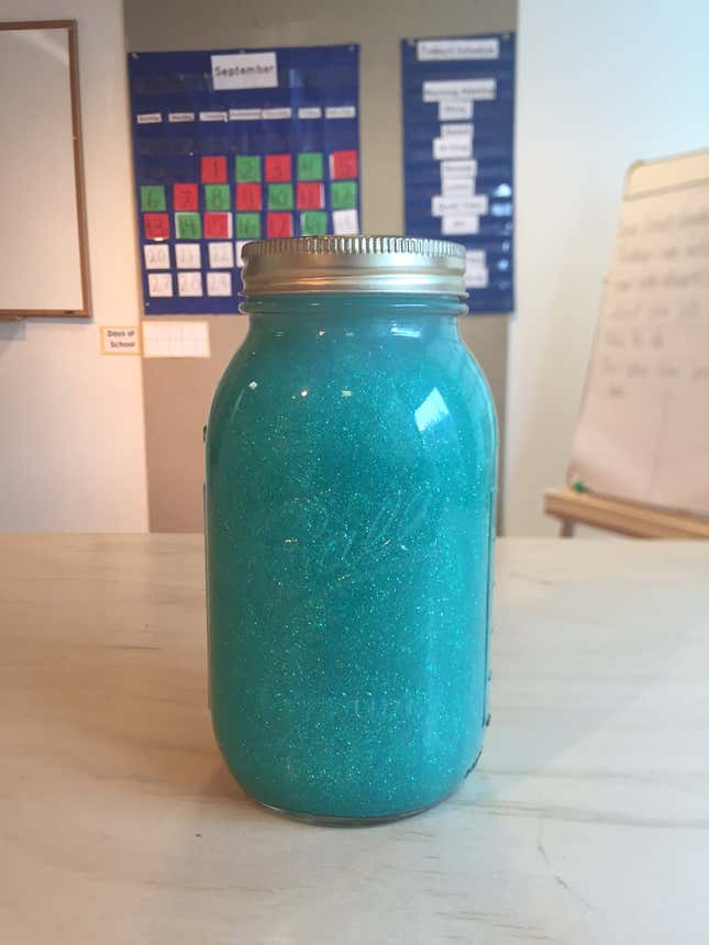 A “settling jar.”