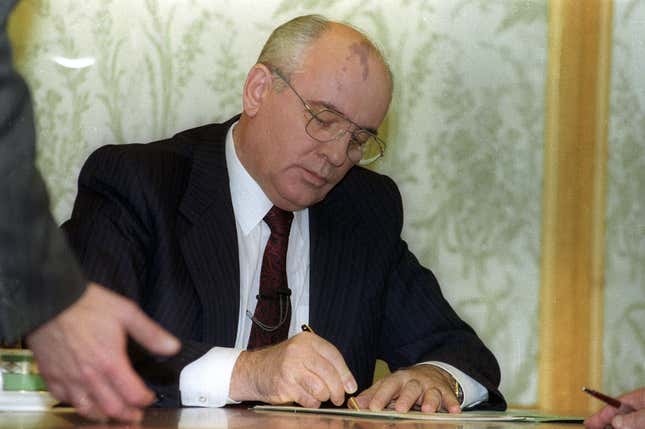 Dec. 25, 1991: The last day of the last president of the Soviet Union.