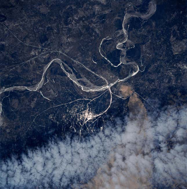 Image for article titled The winding beauty of the world’s rivers, seen from space