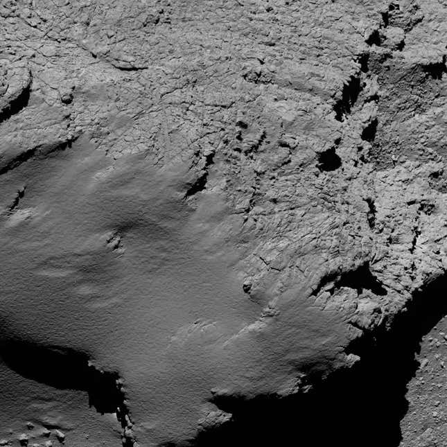 Image for article titled Photos: What it’s like to be a spacecraft crash-landing into a comet