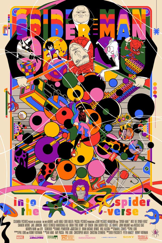 Into the Spider-Verse Comes Alive in All These Gorgeous Posters