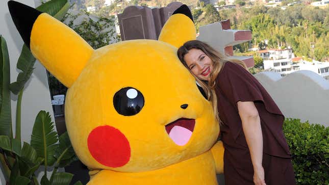 Pikachu and friend in 2016