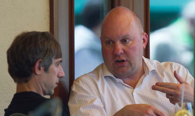 Marc Andreessen and Mark Pincus