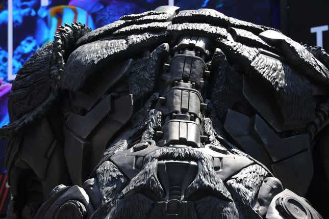 Image for article titled Gaze Into the Robot Eyes of Transformers: Rise of the Beast's Optimus Heroes