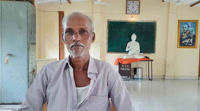 Gautam Kamble is one of the 580 workers who filed a petition in 1999 demanding permanent employment. The union contended that the BMC’s system of short-term contracting was illegal.