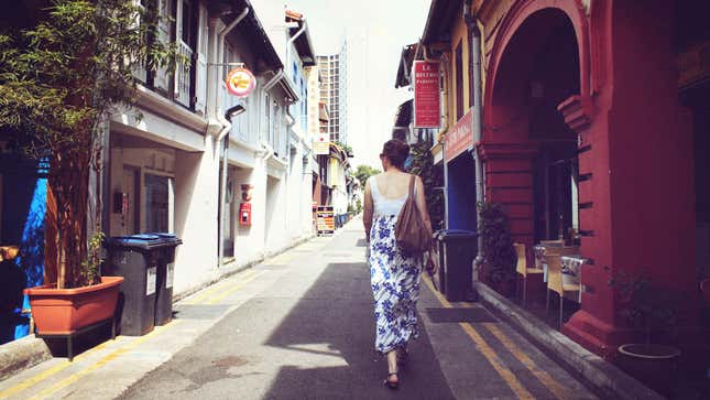 Kopitiams will be encountered often during a stroll through Singapore’s streets.
