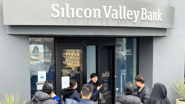 Silicon Valley Bank headquarters in Santa Clara, California closed on March 10 amidst the bank’s failure. 