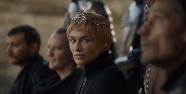 Image for article titled A comprehensive guide to all the side-eye and knowing glances in the “Game of Thrones” finale