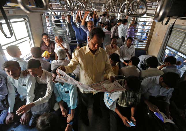 Image for article titled Mumbai residents have India&#39;s cheapest public transport—because their city spends the most