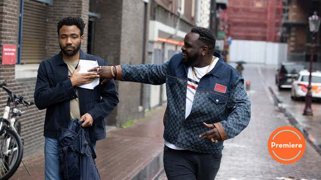Donald Glover and Brian Tyree Henry in season 3, episode 2 of Atlanta