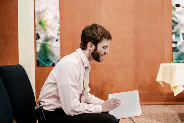 Matthew Burns, pastor of Palo Alto Reformed Christian Church