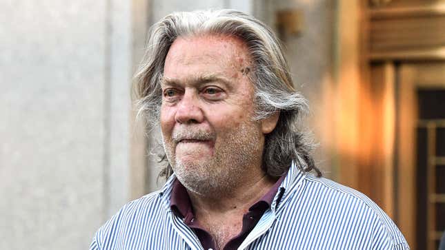 Image for article titled Bannon Defies Subpoena On Grounds He Digesting Wild Boar Whole Over Next 6 Months
