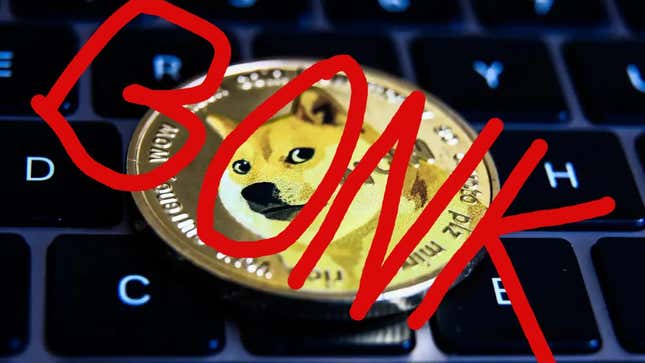 Image for article titled Meet BONK: Crypto’s Hottest New Attempt to Con You Out of Your Money