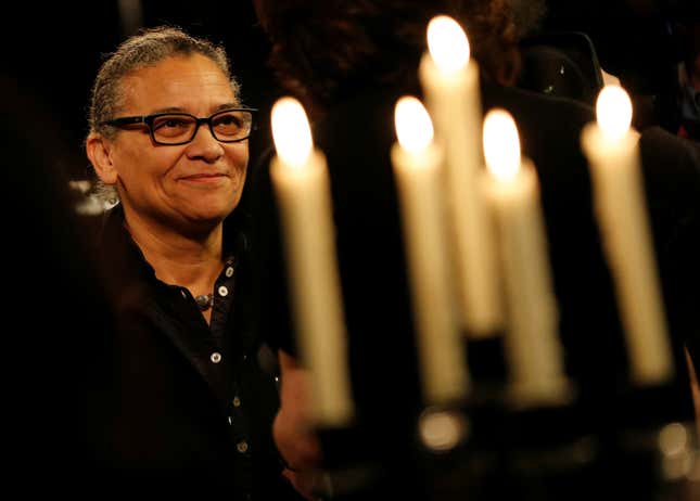 Turner Prize: Lubaina Himid wins, becoming first black woman awarded the prize