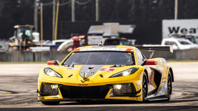 Image for article titled The Corvette C8.R Is Only A Little Faster In GTE Spec Than It Is In GT3