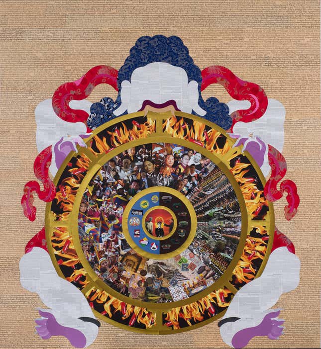 "Melong" (2013), by Tenzing Rigdol
