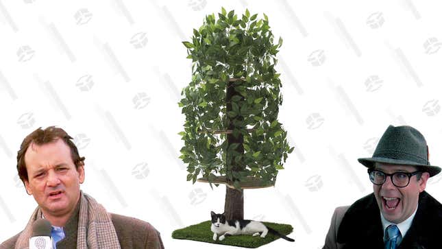 On2 Pets Cat Tree With Leaves | $109 | Amazon