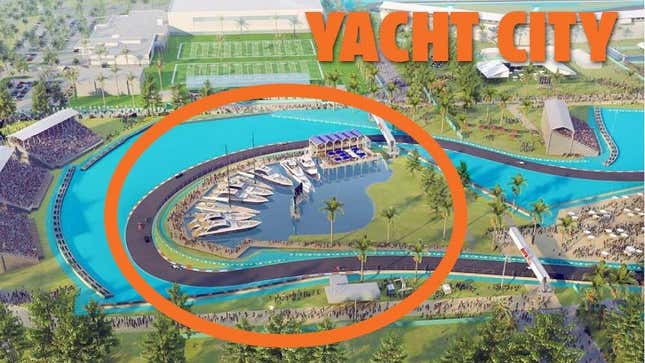 Image for article titled This Whole Yacht-Watching Experience For The 2022 F1 Miami Grand Prix Looks Poorly Thought Out