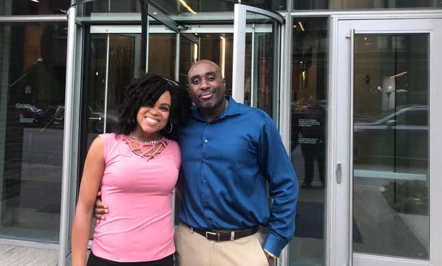 Revisiting history: management professors Simone Phipps and Leon Prieto.