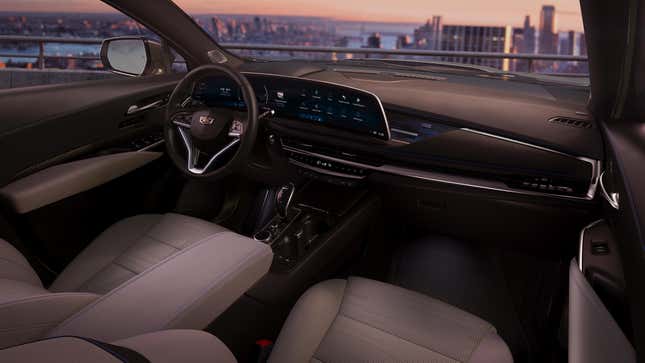 2024 Cadillac XT4 interior