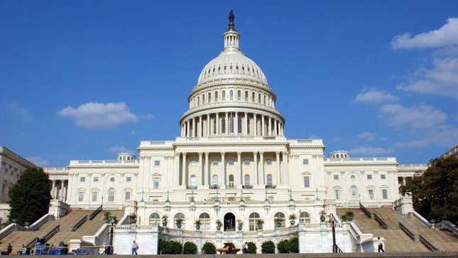 The US Capital building