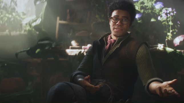Richard Ayoade in Fable explains why games aren't coming out. 