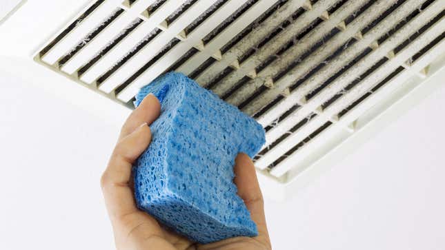 Image for article titled The Best Way to Clean Your Bathroom Exhaust Fan
