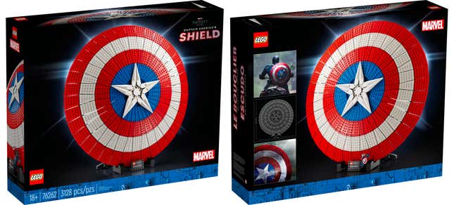 Image for article titled Do Not Throw Lego's $200 Captain America Shield at Bad Guys, It Will Not Bounce