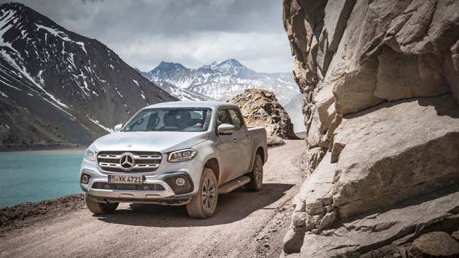 A photo of the Mercedes X-Class