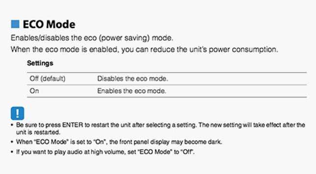 Image for article titled Are energy-saving settings bad for the environment?