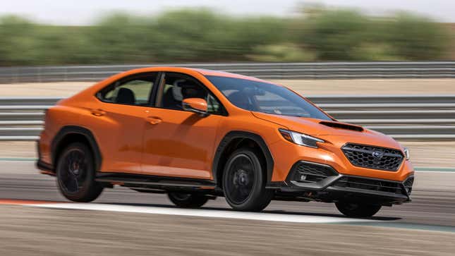 Image for article titled The 2022 Subaru WRX Is A Sport Sedan That Looks Like A Crossover
