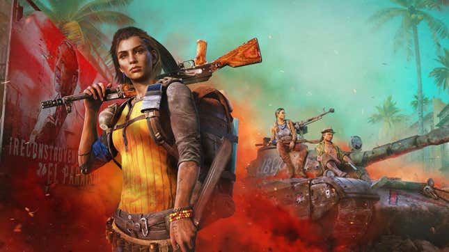 Imagen para el artículo titulado Far Cry 6 es un muy buen juego y al mismo tiempo una película llena de clichés