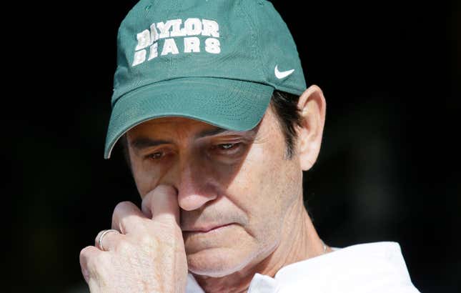 Art Briles, the two-time Big 12 champion coach, was fired by Baylor in the wake of a sexual assault scandal. 