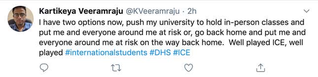International students in the US