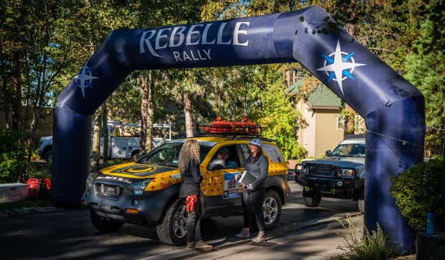 Image for article titled 2022 Rebelle Rally Tech Inspection at Tahoe Base Camp
