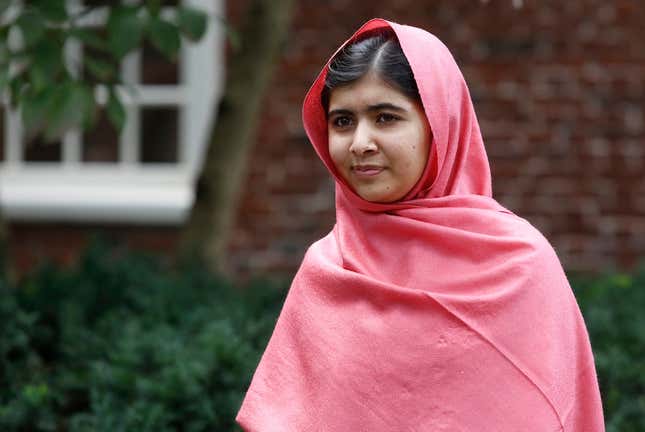 Malala is the youngest person to win the Nobel.