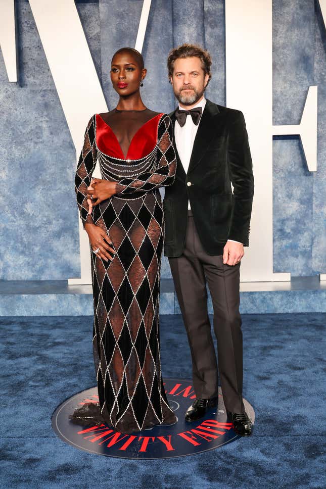 2023 Oscars Afterparties: Jodie Turner-Smith and Joshua Jackson at the Vanity Fair Oscars Party