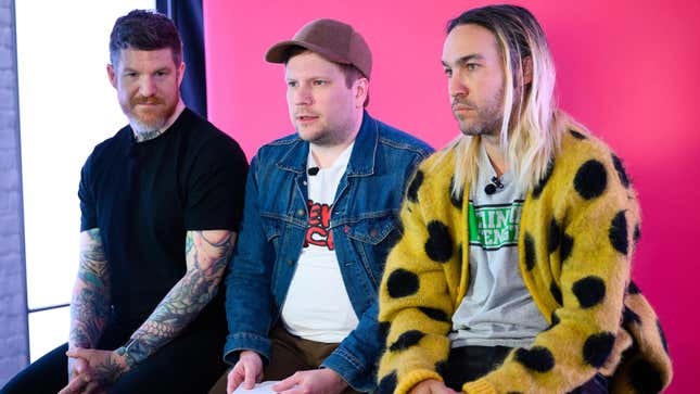 Fall Out Boy is unimpressed with AI songwriting
