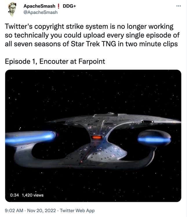 Image for article titled A running list of all the things that aren't working on Twitter anymore