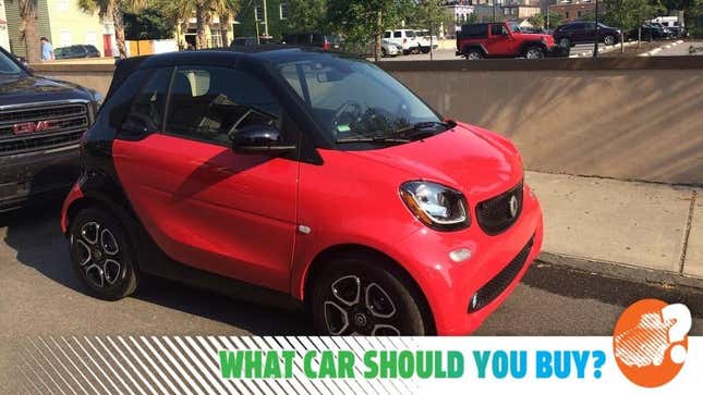 Image for article titled I&#39;m Looking For An Intelligent Replacement For My SmartCar! What Should I Buy?