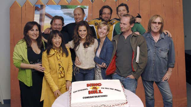 The cast of King Of The Hill, circa 2005