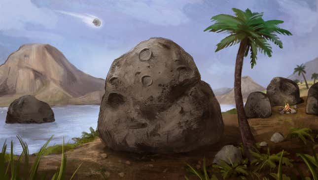 Image for article titled Fossilized Evidence Reveals Extinction Of Dinosaurs Led To Brief Epoch When Asteroids Ruled The Earth