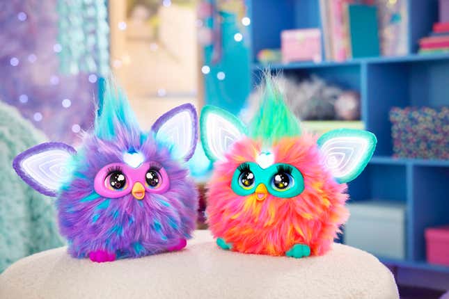 Hasbro's new line of Furby toys to commemorate the brand's 25th anniversary.