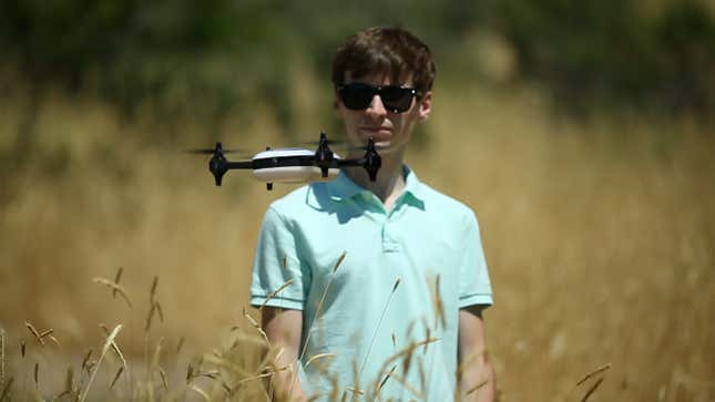 Matus testing out a Teal prototype.