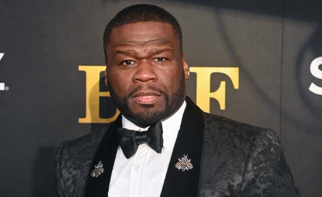 50 Cent attends STARZ Series “BMF” World Premiere on September 23, 2021 in Atlanta, Georgia.