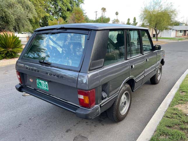 Image for article titled At $24,500, Is This 1987 Euro-Spec Range Rover A Classic Deal?