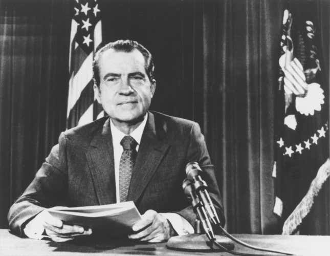Nixon-gold standard