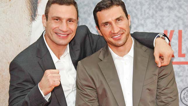 Vitali and Wladimir Klitschko are defending their homeland.