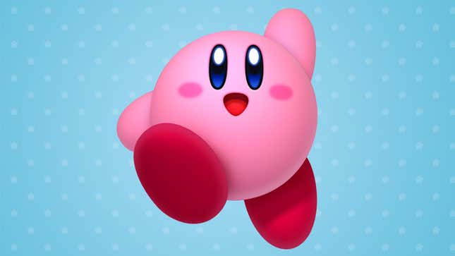 Image for article titled Bad News Gamers: Kirby Has Been Expelled From The Garden Of Eden After Inhaling Fruit From The Tree Of Knowledge